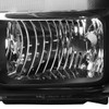 FOR 08-10 FORD F250 F350 SUPER DUTY BLACK HOUSING CLEAR CORNER HEADLIGHT LAMPS FOR 08-10 FORD F250 F350 SUPER DUTY BLACK HOUSING CLEAR CORNER HEADLIGHT LAMPS