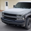 [Switchback Dual L-LED DRL] For 99-06 Silverado Suburban Headlights Black/Clear