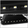 [LED DRL] FOR 04-08 FORD F150 LINCOLN MARK LT HEADLIGHT HEAD LAMPS BLACK/AMBER