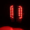 90-97 Ford F150 F250 F350 Bronco LED Rear Brake Tail Lights - Tinted Housing
