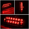 90-97 Ford F150 F250 F350 Bronco LED Rear Brake Tail Lights - Tinted Housing