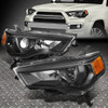 FOR 14-20 TOYOTA 4RUNNER BLACK HOUSING AMBER CORNER PROJECTOR HEADLIGHT LAMPS