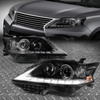 [LED DRL]FOR 13-15 LEXUS RX350 RX450H PROJECTOR HEADLIGHT LAMPS SET SMOKED/CLEAR