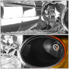 FOR 01-03 HONDA CIVIC OE STYLE BLACK HOUSING AMBER CORNER HEADLIGHT HEAD LAMPS