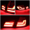 11-17 BMW 520I 528I 535I 550I M5 G30 LED Sequential Turn Signal Rear Brake Tail Lights - Red Tint