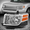 For 09-12 Ford Flex OE Style Left Driver Side Chrome/Amber Headlight Head Lamp