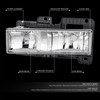 CRYSTAL CHROME HOUSING HEADLIGHT HEADLIGHTS FOR 92-99 CHEVY YUKON/SUBURBAN/TAHOE