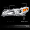 For 09-11 Acura TL OE Style Driver Left Side Projector Headlight Lamp Chrome
