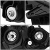 FOR 04-05 HONDA CIVIC SEDAN COUPE BLACK HOUSING CLEAR CORNER HEADLIGHT HEADLAMP