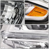 FOR 15-20 CHEVY TAHOE SUBURBAN CHROME/AMBER CORNER LED DRL PROJECTOR HEADLIGHT