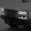 [LED DRL Strip] For 88-93 Chevy C10 C/K 1500 Headlight Bumper Corner Lamp Smoked