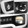 [SEQUENTIAL SIGNAL LED DRL] FOR 16-20 TACOMA BLACK CLEAR PROJECTOR HEADLIGHTS