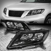 For 13-16 Nissan Pathfinder OE Style Black Housing Headlights Assembly Pair