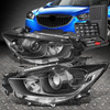 FOR 13-16 MAZDA CX5 BLACK HOUSING CLEAR SIDE PROJECTOR HEADLIGHT LAMP+TOOL SET
