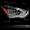 For 18-20 Nissan Kicks OE Style Right Side Chrome/Amber Headlight Head Lamp