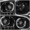 For 08-19 Kenworth T270 T300 T700 LED DRL Turn Signal Projector Headlights Black