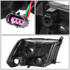 FOR 09-18 RAM 1500 2500 3500 BLACK HOUSING AMBER CORNER HEADLIGHT LAMP+TOOL SET