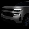 [LED DRL] FOR 19-24 CHEVY SILVERADO 1500 QUAD PROJECTOR HEADLIGHTS BLACK/CLEAR