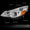 FOR 10-14 OUTBACK LEGACY CHROME HOUSING AMBER CORNER PROJECTOR HEADLIGHT LAMPS