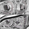 [LED DRL+SIGNAL]FOR 03-19 FREIGHTLINER M2 106 112 PROJECTOR HEADLIGHTS CHROME