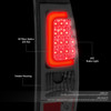 BLACK HEADLIGHT+CLEAR SIGNAL+SMOKED 3D OPTIC LED TAIL LIGHT FOR 03-07 SILVERADO