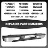 Fit 99-07 Chevy Silverado GMC Sierra 1500 2500 Steel Rear Step Bumper Chrome
