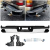 Chrome Rear Bumper w/ Conner Steps For 2014-2018 Chevy Silverado GMC Sierra 1500