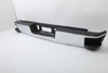 Chrome Rear Bumper w/ Conner Steps For 2014-2018 Chevy Silverado GMC Sierra 1500