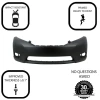 2011-2017 Toyota Sienna Primed Front Bumper Cover TO1000369 5211908904
