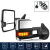 Power Heated Tow Mirrors for 2007-2013 Chevy Silverado Sierra 1500 2500HD 3500HD