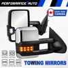 Power Heated Tow Mirrors for 2007-2013 Chevy Silverado Sierra 1500 2500HD 3500HD