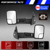 L&R Pair Power Heated Tow Mirrors For 2003-2008 Dodge Ram 1500 2500 3500