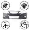 Bumper Cover for 2016-2018 Nissan Altima 620229HS0H NI1000311 Front Primed