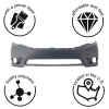 Bumper Cover For 2011-2012 Toyota Avalon W/fog light holes Front Primed