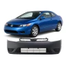 Bumper Cover Fascia for 2006-2008 Honda Civic Coupe DX-G EX LX Si Front Primed