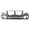 Bumper Cover Fascia for 2017-2021 Honda Civic Touring Turbo EX LX Front Primed