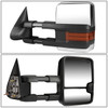03-06 Chevy Silverado GMC Sierra Powered Towing Mirrors - w/Heated+LED Amber Signal - Chrome Cover