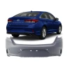 Bumper Cover Fascia for 2018 2019 Hyundai Sonata Ultimate SE SEL Eco Rear Primed