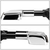 03-06 Chevy Silverado GMC Sierra Powered Towing Mirrors - w/Heated+LED Smoked Signal - Chrome Cover