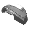 Fender Liner Front Driver Side for Nissan TITAN XD 2016-2019 NI1248170
