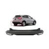 Bumper Cover for Honda HR-V 2016-2018 Black HO1100289 Rear Textured