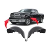 Fender Liner Rear Set of 2 for Ram 1500 Classic 2012-2024 CH1762107