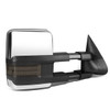 99-02 Chevy Silverado GMC Sierra Powered Towing Mirror - w/Heated+LED Turn Signal - Passenger Side