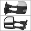 99-07 Ford F250-F550 Super Duty Powered Towing Mirrors - w/Heated+LED Signal - Chrome Cover