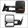 88-02 Chevy GMC C/K 1500 2500 3500 Manual Adjustment Towing Mirrors - w/LED Smoked Turn Signal