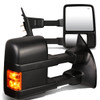 99-07 Ford F250-F550 Super Duty Powered Towing Mirrors - w/Heated+LED Turn Signal