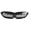 Gloss Black Diamond Front Kidney Grill Grille for 2019-2022 BMW G20 330i M340i