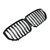 Front Kidney Grill Double Slats For 2019-2023 BMW X5 G05 Gloss Black