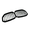 Front Kidney Grill Double Slats For 2019-2023 BMW X5 G05 Gloss Black