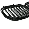 Front Kidney Grill Double Slats For 2019-2023 BMW X5 G05 Gloss Black